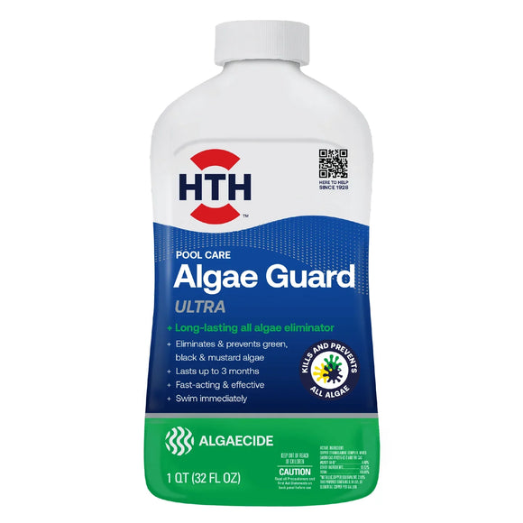 HTH® Pool Care Algae Guard Ultra 1 quart