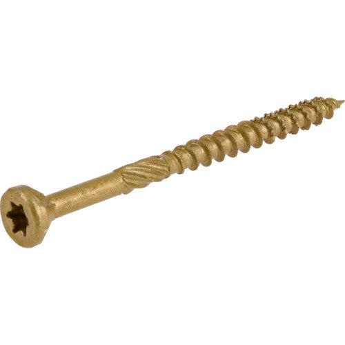 Hillman Power Pro Premium Exterior Wood Screws #9 X 2-1/2 - 50 Pc