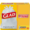 Glad Tall Kitchen Quick-Tie Bags 13 Gallon 80 Ct.