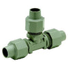 PEX Compression Tee, 3/8 x 3/8 x 1/4-In. Copper Tube
