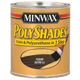 1-Qt. Satin Tudor Polyshades Wood Stain