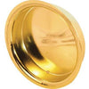 2-Pack Brass Finish Bi-Pass Round Door Pull Handle