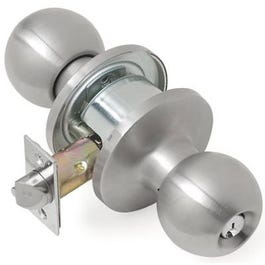 Light-Duty Commercial Satin-Finish Store Room Knob