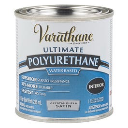 1/2-Pint Satin Interior Waterborne Diamond Polyurethane