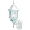 Alexandria Light Fixture, DualBrite Motion-Activated, White, 100-Watt