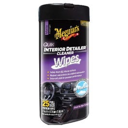 Car Interior Wipes, 25-Ct.