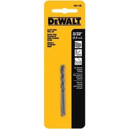 3/32-In. Black Oxide Drill Bits, 2-Pk.