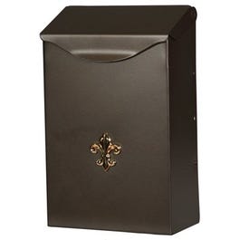 City Classic Wall-Mount Mailbox, Steel, Venetian Bronze