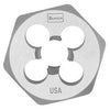 Hexagon Fractional Die, National Coarse Thread, 3/4-In. x 10