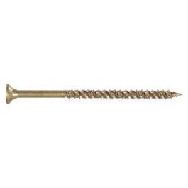 Power Pro Wood Screws, Self-Drilling, Bronze Ceramic, 1.25-In. x #8, 1-Lb.