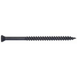 Fasn-Tite Trim Screws, Square, Black Phosphate, 1-5/8-In. x #6, 1-Lb.