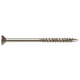 Power Pro Wood Trim Screws, Exterior, Star Head, Stainless Steel, #10 x 2.5-In., 30-Pk.