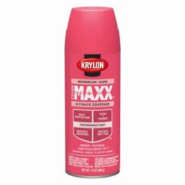 CoverMaxx Spray Paint & Primer, Gloss, Watermelon, 12-oz.