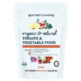 Organic & Natural Tomato/Vegetable Food, 4-Lbs.