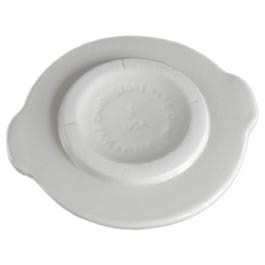 Bristol Crock Cover, White, 1-Gal.