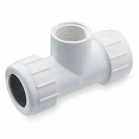 NDS Inc Threaded Tee PVC 1