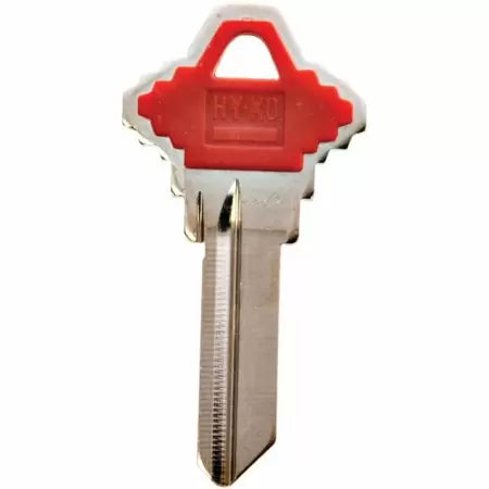 HyKo Key Blank - Schlage Sc1Pr Plastic Head (Red)