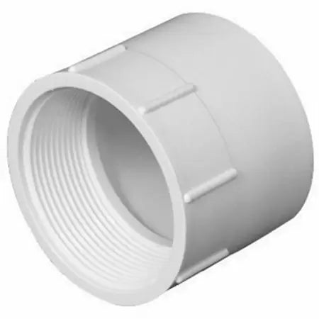 Charlotte Pipe 4 In. Hub x 4 In. Fpt Schedule 40 Dwv Pvc Adapter