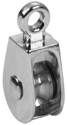 Campbell 1 Pulley, Single Sheave, Rigid Eye, #0174