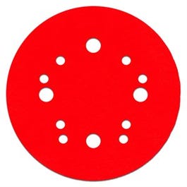 Orbital Sanding Disc, 12 Hole, Hook & Loop, 320-Grit, 5-In., 50-Pk.