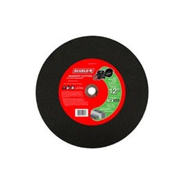 Masonry Cut-Off Disc, 12 x 1/8 x 1-In.