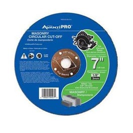 Bonded Masonry Cut-Off Disc, 7 x 1/8 x 5/8-In.