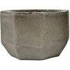 Planter, Hexagon, Fiber Cement, 4.5 x 3-In.