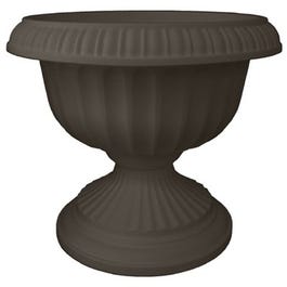 Grecian Urn, Charcoal Plastic, 18-In.