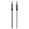 Mixit Auxiliary iPhone Flat Cable, Black, 3-Ft.