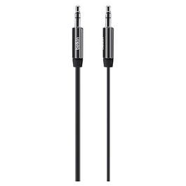 Mixit Auxiliary iPhone Flat Cable, Black, 3-Ft.