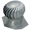 Ventilation Turbine, Internal Brace, Aluminum, Mill Finish, 12-In.