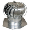 Ventilation Turbine, External Brace, Aluminum, Mill Finish, 12-In.