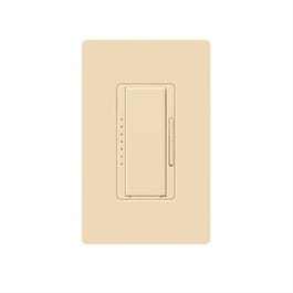 Maestro CFL/LED Digital Dimmer Switch, 3-Way, Single Pole, Ivory, 150-Watts