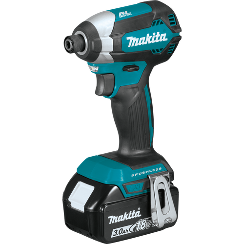 Makita 18V LXT® Lithium‑Ion Brushless Cordless Impact Driver Kit (3.0Ah)