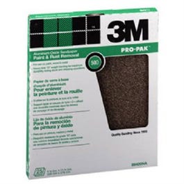 Sandpaper, Aluminum Oxide, 150-Grit, 9 x 11-In., 25-Ct.