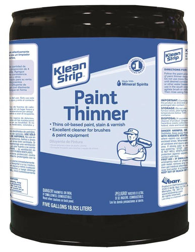 Klean-Strip Paint Thinner CARB 5 Gallons