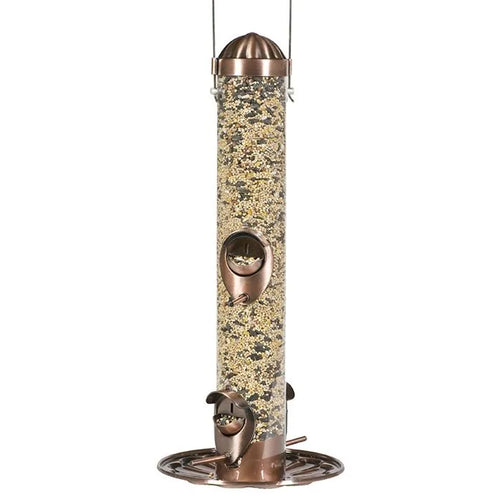 Woodstream Perky-Pet® Copper Finish 2-In-1 Wild Bird Feeder