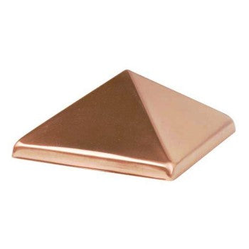 Waddell 230 Copper Pyramid Post Cap ~ 4