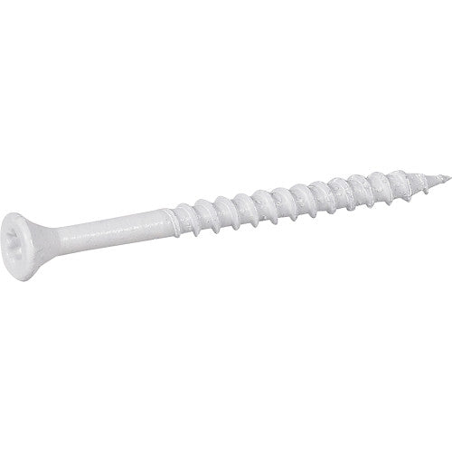 Deck Plus White Deck Screws #10 X 2-1/2