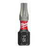 Milwaukee SHOCKWAVE™ Impact Torx Bits 2 in. L x T40