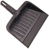 Heavy Duty Dust Pan, Charcoal, Commercial Grade, 8.125 x 12.25 x 13.25-In.