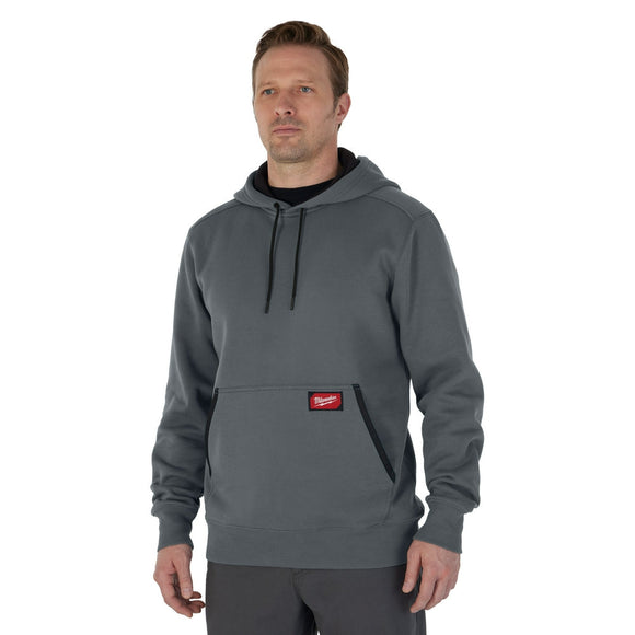 Midweight Pullover Hoodie Gray XL