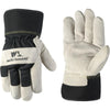 Wells Lamont Men’s Cowhide Leather Insulated Shirred Wrist