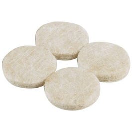 8-Pack 1-1/2-Inch Beige Round Felt Pads