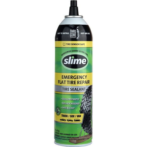 Slime Thru-Core Emergency Tire Sealant - 18 oz