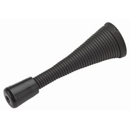 Doorstop, Wall-Mount, Spring, Oil-Rubbed Bronze, 3-In.