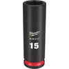 SHOCKWAVE™ Impact Duty™ 3/8 Drive 15MM Deep 6 Point Socket