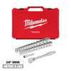 29pc 3/8 Drive Metric & SAE Ratchet and Socket Set with FOUR FLAT™ SIDES