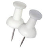 Push Pins, White, 16-Pk.