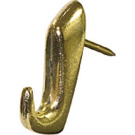 Push-In Hanger, Gilt, 20-Lb., 4-Pk.